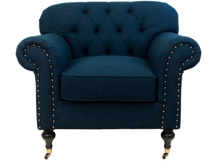 Кресло "Kavita dark blue"