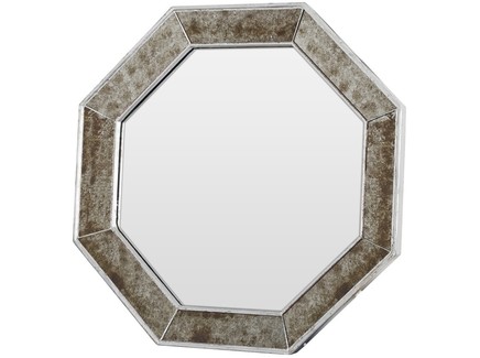 Зеркало ручной работы "Старинное серебро" (вогнуто внутрь)