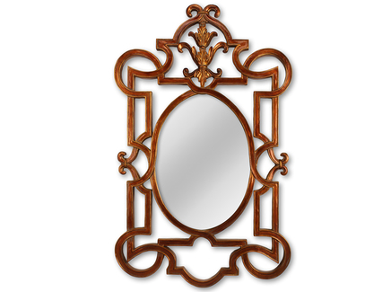 Настенное зеркало «Аваллон / Бронза»