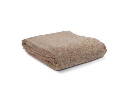 Полотенце банное коричневого цвета из коллекции "Еssential" 90х150 см
