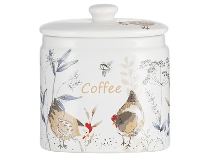 Емкость для хранения кофе "Country hens"