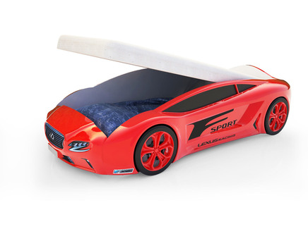 Кровать-машина "КарлСон Roadster Лексус" с подъемным механизмом