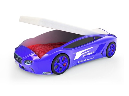 Кровать-машина "КарлСон Roadster Лексус" с подъемным механизмом