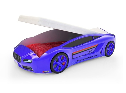 Кровать-машина "КарлСон Roadster Ауди" с подъемным механизмом