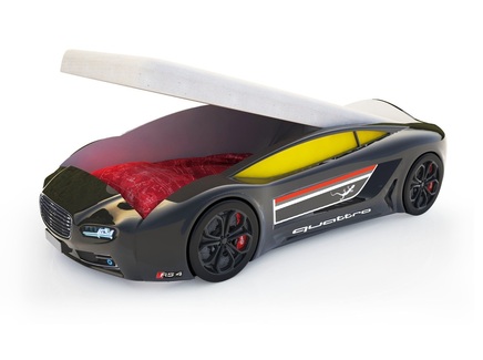 Кровать-машина "КарлСон Roadster Ауди" с подъемным механизмом