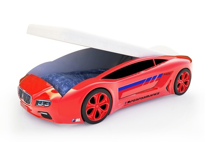 Кровать-машина "КарлСон Roadster БМВ" с подъемным механизмом