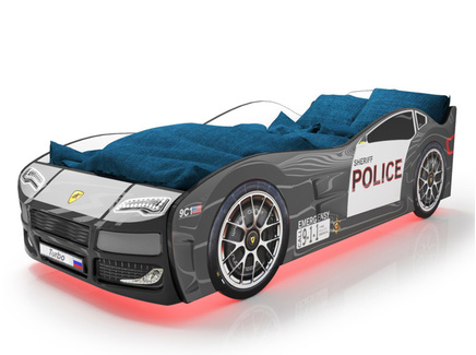 Кровать-машина "КарлСон Турбо Полиция"