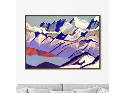 Репродукция картины на холсте "Эверест" 1936г.
