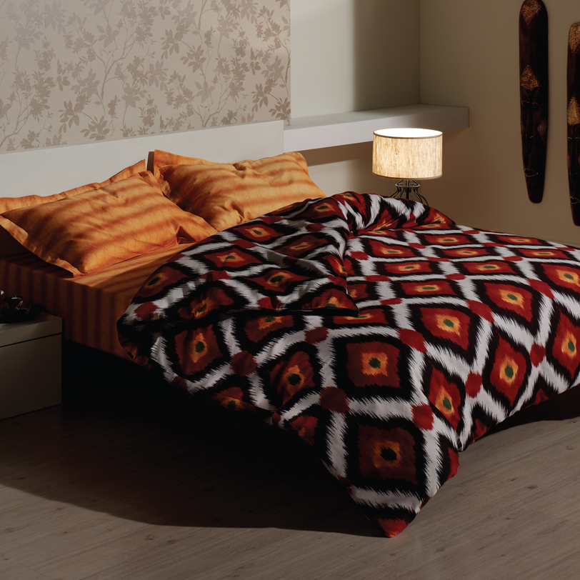 Комплект постельного белья Ikat Orange