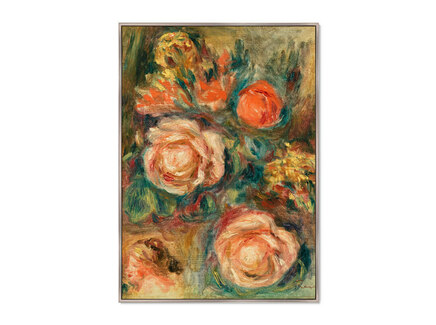 Репродукция картины на холсте "Bouquet de roses" 1900г.