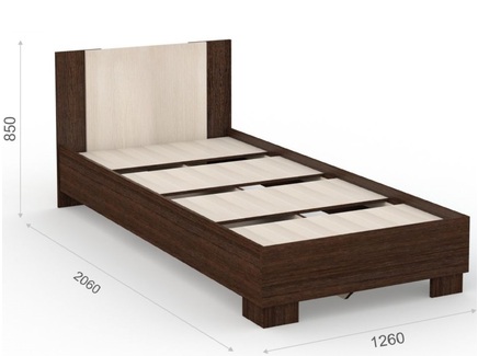 Кровать «Аврора» 120*200 