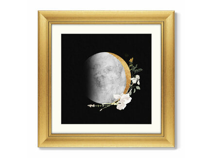 Набор из 2-х репродукций картин в раме "Lunar composition, No3"