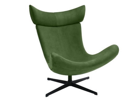 Кресло "IMOLA" зеленый, искусственная замша