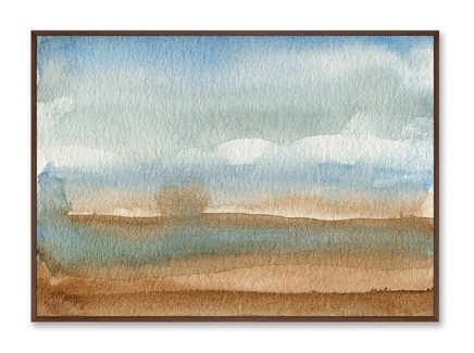 Репродукция картины на холсте "Valley landscape"
