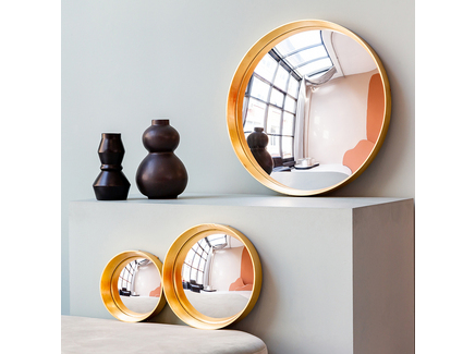 Зеркало декоративное настенное «Хогард Голд» (версия L) (fish-eye)