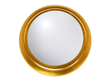 Зеркало декоративное настенное «Хогард Голд» (версия M) (fish-eye)