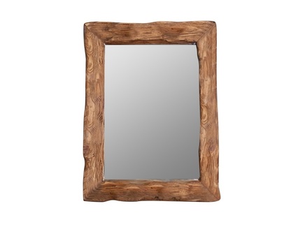 Зеркало в деревянной раме "Cube"