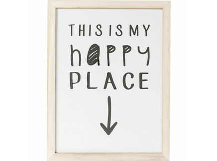 Картина в рамке "My Happy Place"