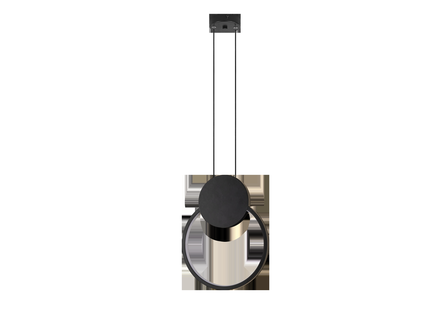 Светодиодный подвесной светильник "Store" черный 150*20