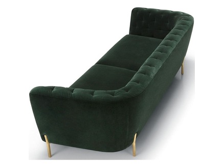 Темно-зеленый диван "VALENTIN"