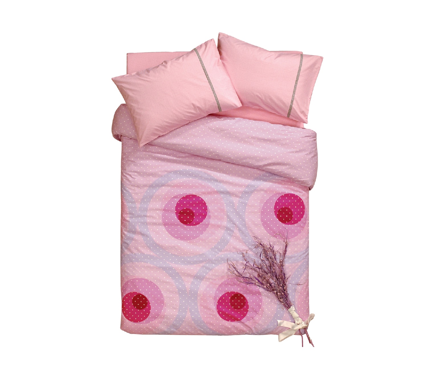 Комплект постельного белья Roses pink