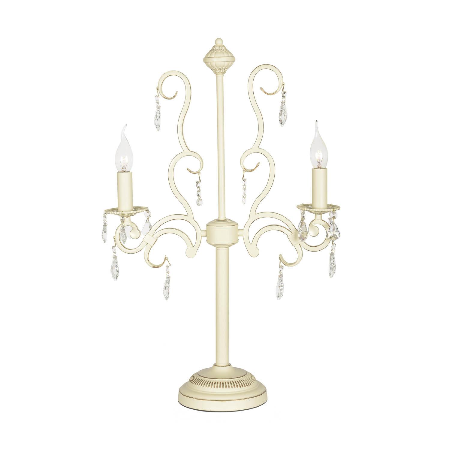 

Настольная лампа arti lampadari gioia e 4.2.602 cg (lucia tucci) белый