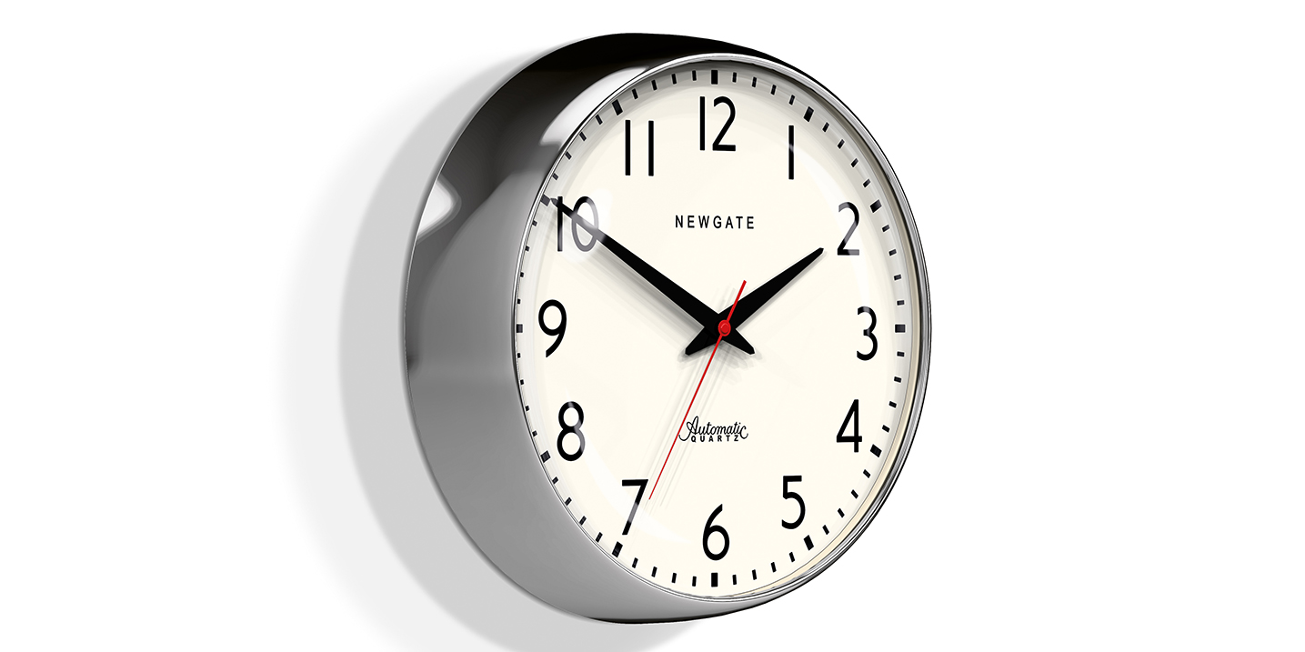   Newgate Watford Clock - Newgate - Newgate <br> <br><br>Material: <br>Depth : 11<br>Diameter : 40